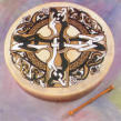 Mon "bodhran" (tambour traditionnel)